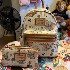 NWT Vintage Dumbo Loungefly Set